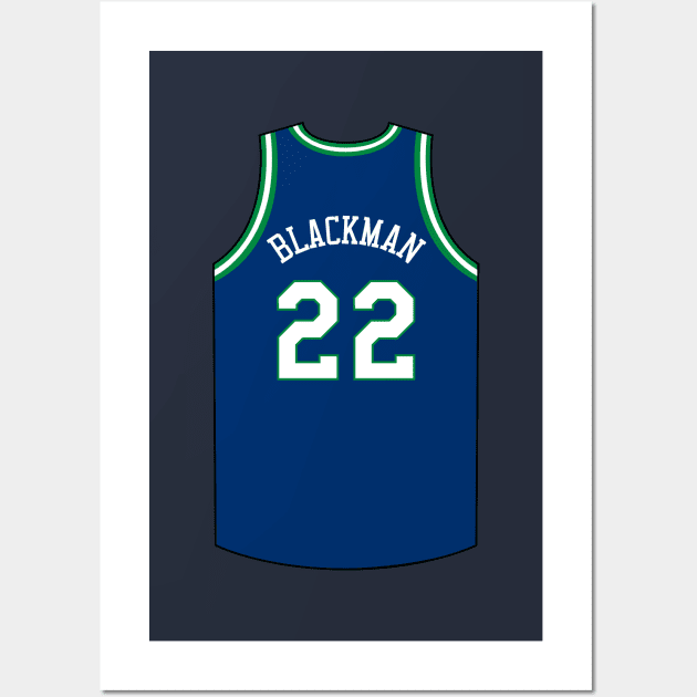 Rolando Blackman Dallas Jersey Qiangy Wall Art by qiangdade